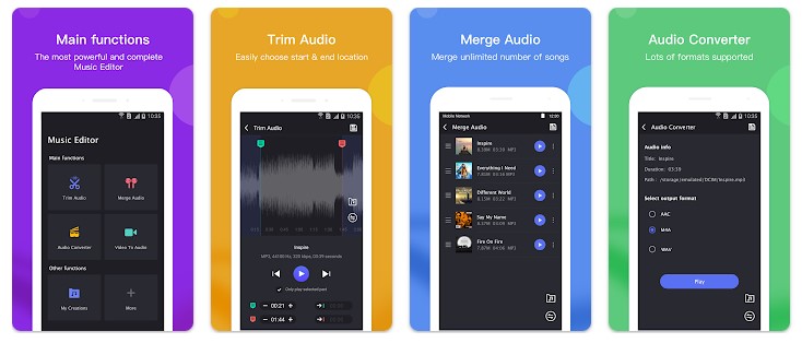 aplikasi edit musik android